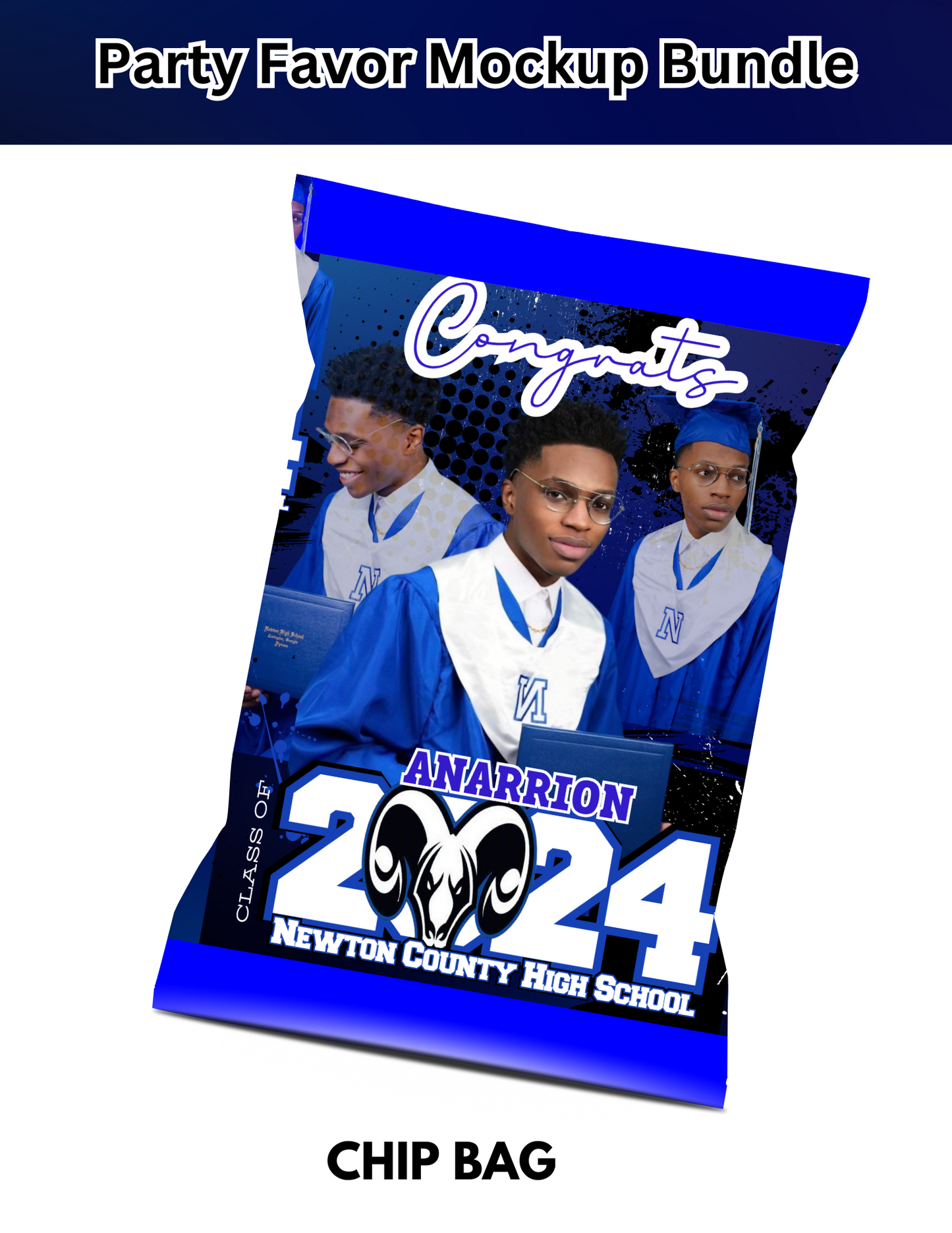 Grad Party Favor Templates Bundle