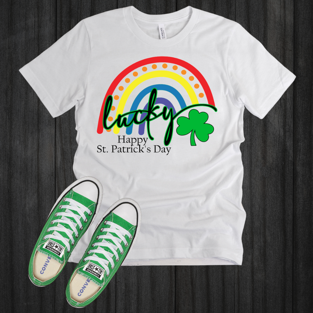 Lucky Rainbow St Patty's Day T-Shirts