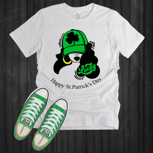 St. Patty's Day Lady Luck T-Shirt