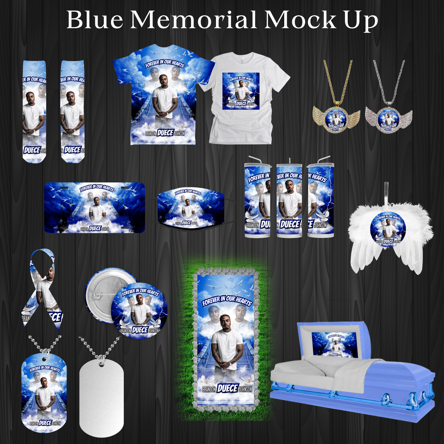 Blue Memorial Mock Up