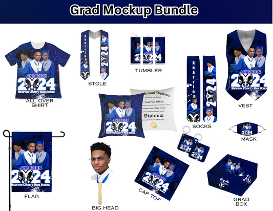 Graduation Mockup Bundle