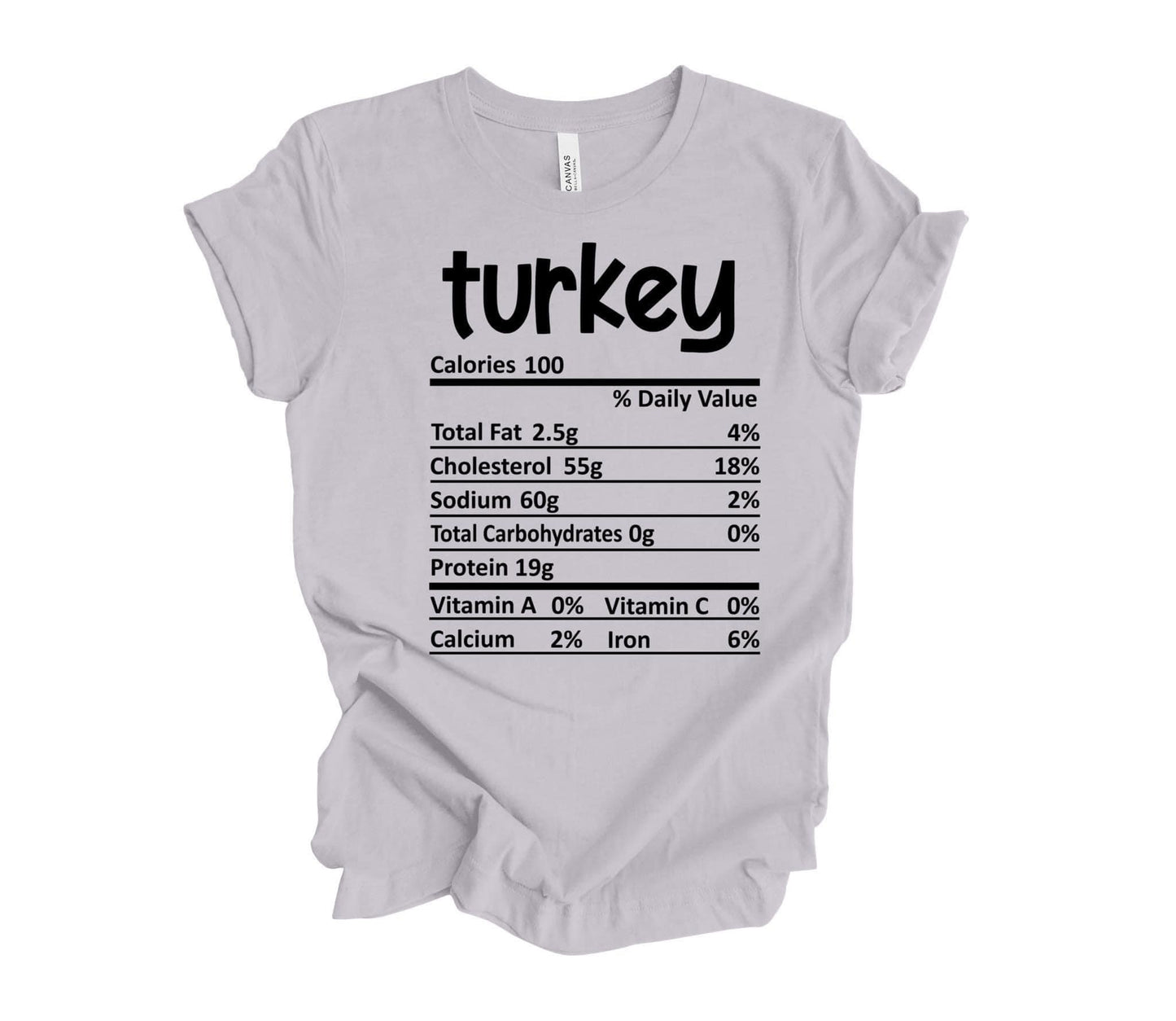 Family Thanksgiving Food Shirt