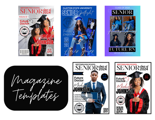 Graduation Magazine Template